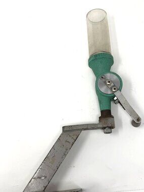 RCBS Uniflow II Powder Measure W/ Bench Stand Reloading Tool Ammo Glass Hopper